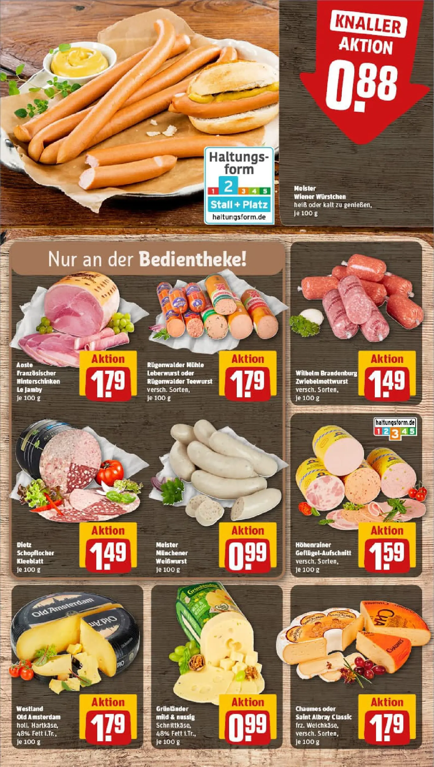REWE Prospekt ab 13.10.2025 zum Blättern » Angebote | Seite: 9 | Produkte: Mühle, Wiener wurstchen, Weißwurst, Grunlander