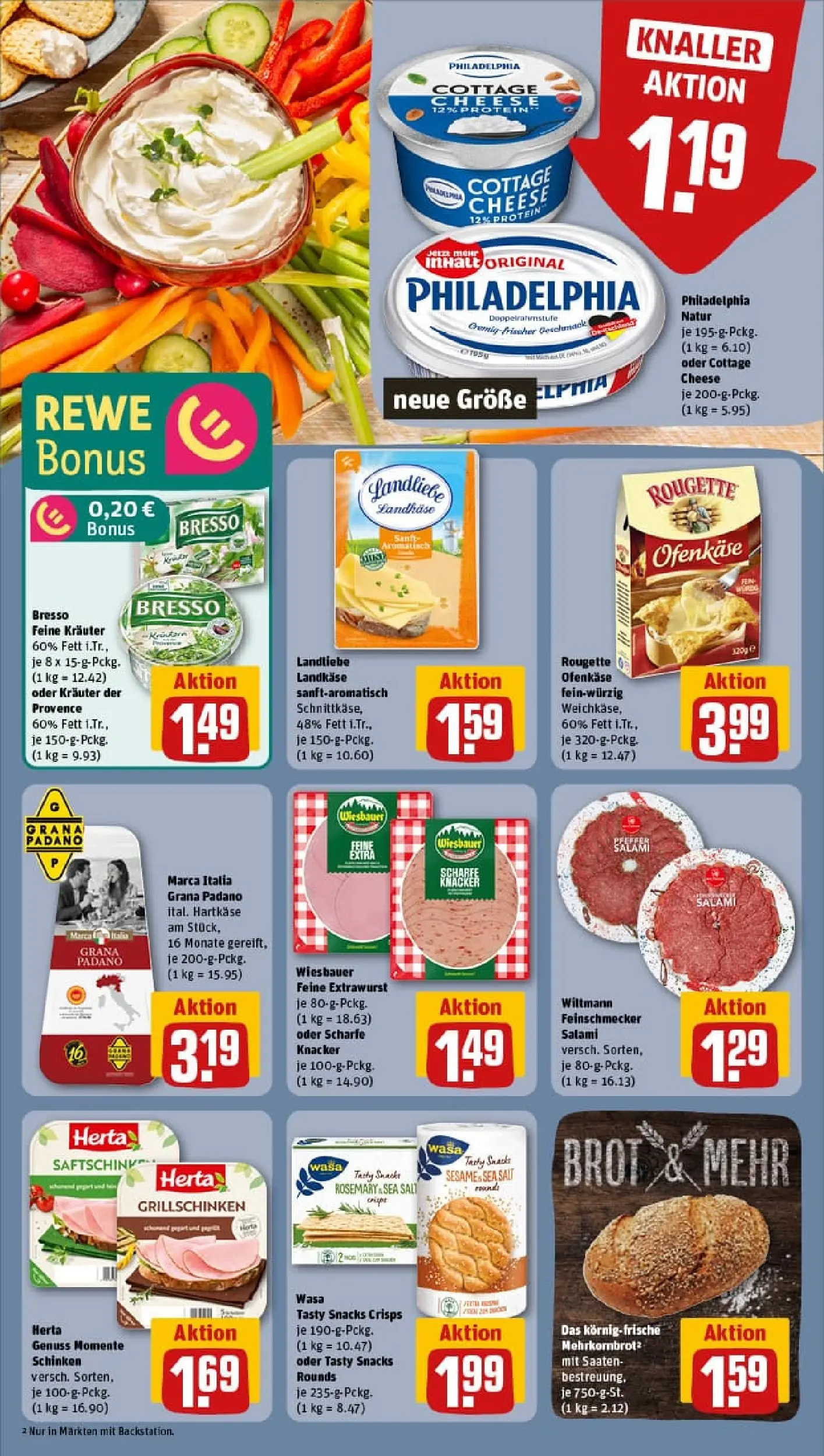 REWE Prospekt ab 13.10.2025 zum Blättern » Angebote | Seite: 12 | Produkte: Ristorante, Langnese, Langnese cremissimo, Bourbon