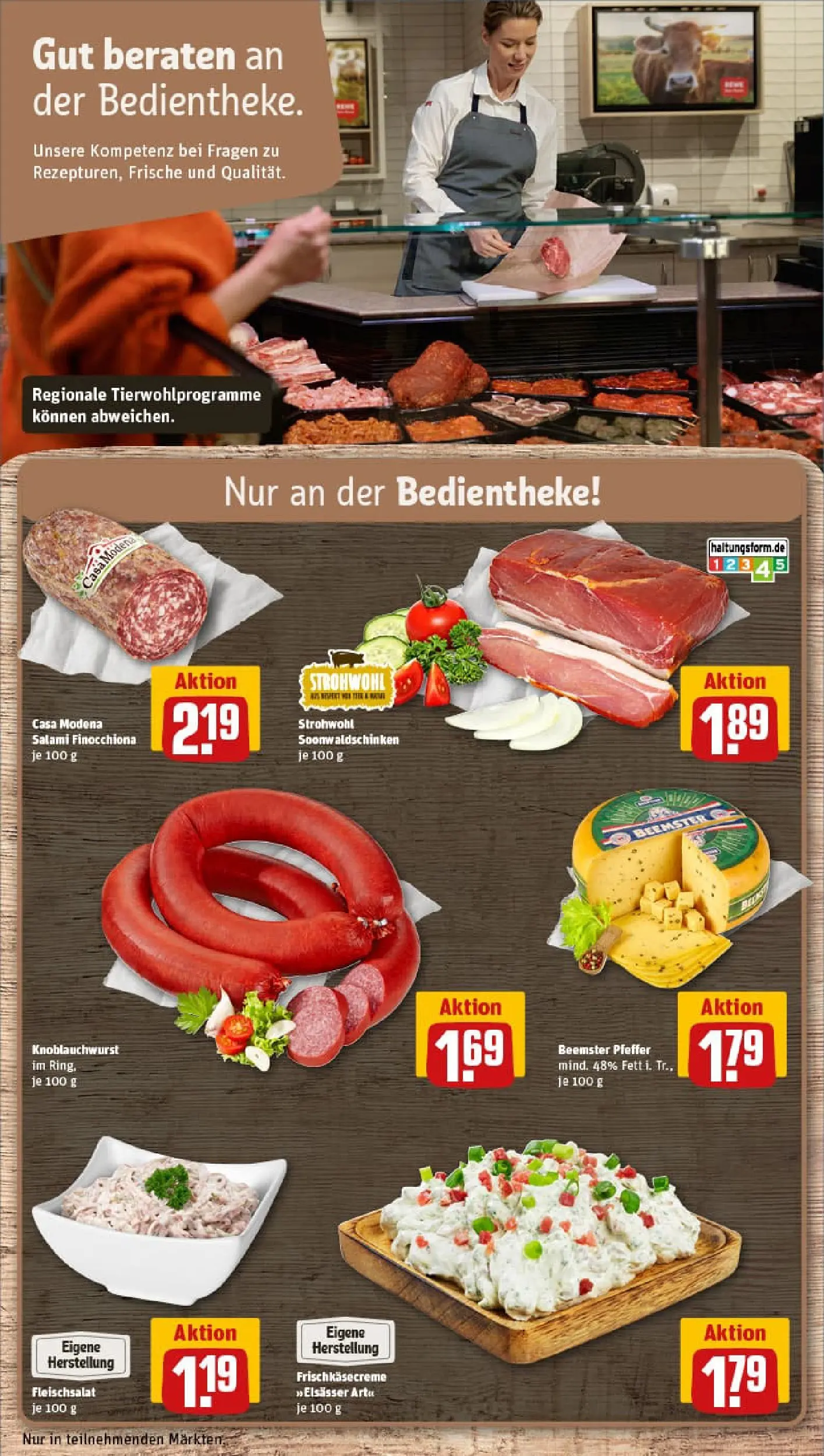 REWE Prospekt ab 13.10.2025 zum Blättern » Angebote | Seite: 11 | Produkte: Pfeffer, Salami