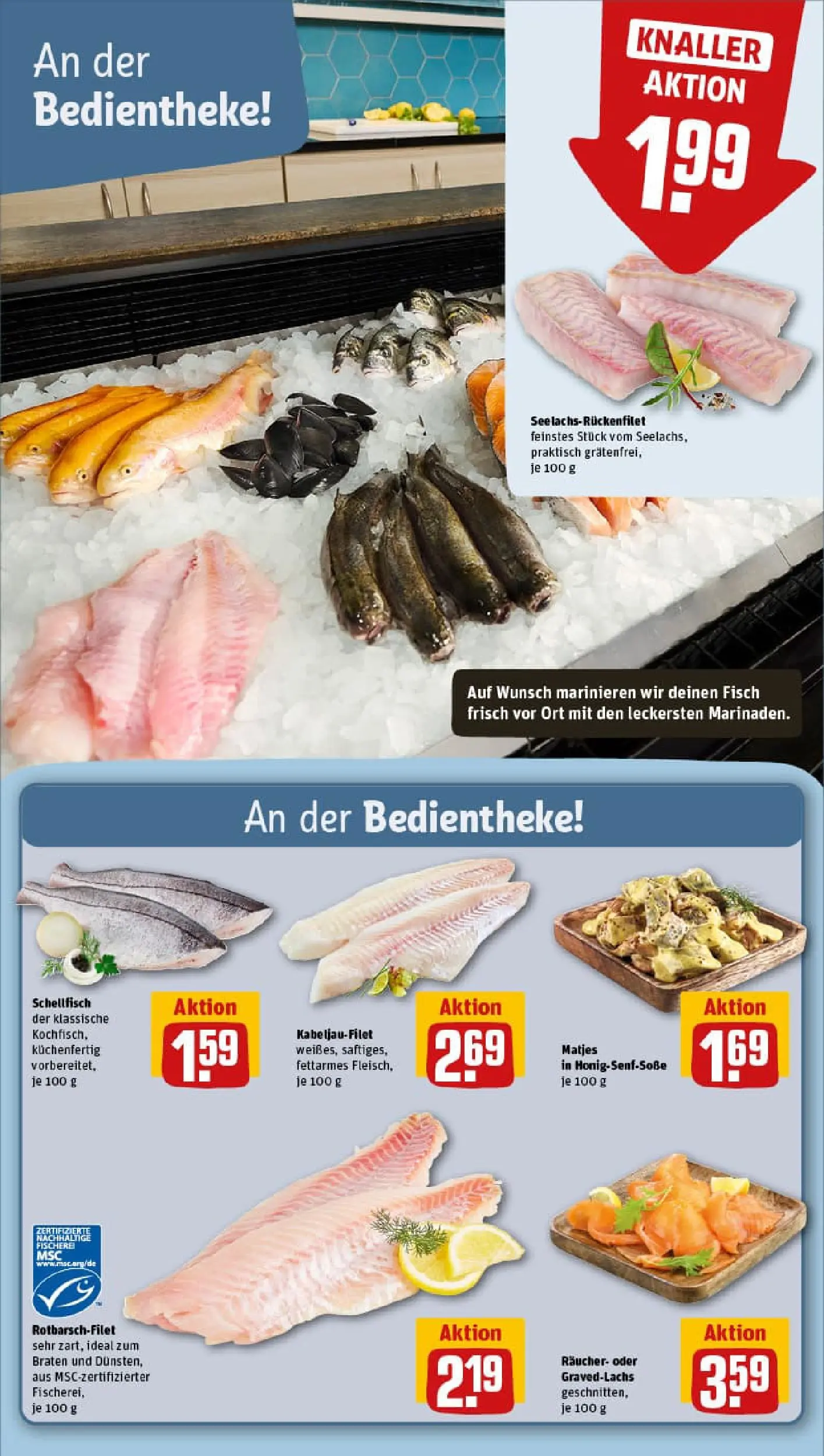 REWE Prospekt ab 13.10.2025 zum Blättern » Angebote | Seite: 25 | Produkte: Fisch