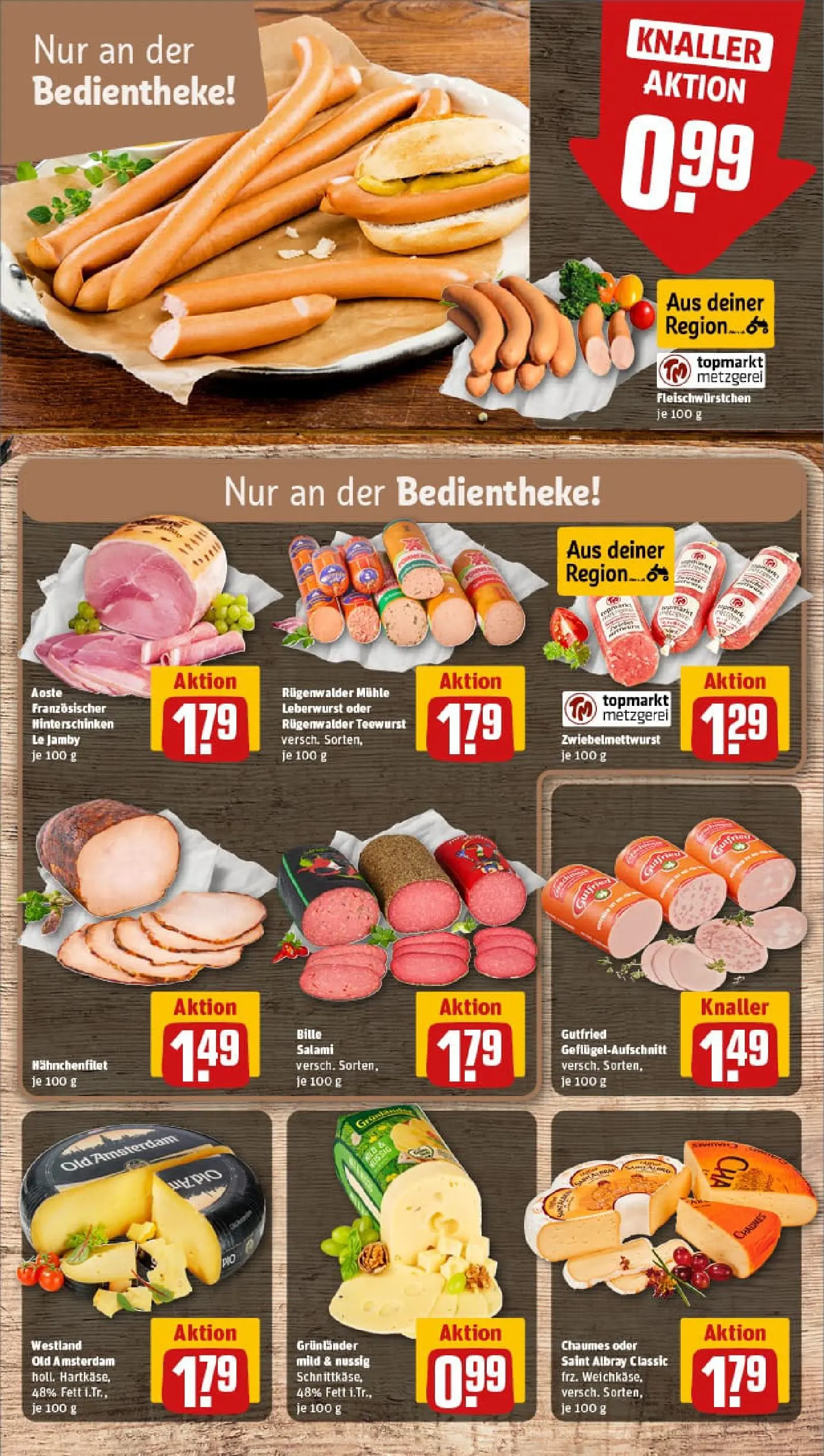 REWE Prospekt ab 13.10.2025 zum Blättern » Angebote | Seite: 9 | Produkte: Milch, Käse, Bresso, Sahne
