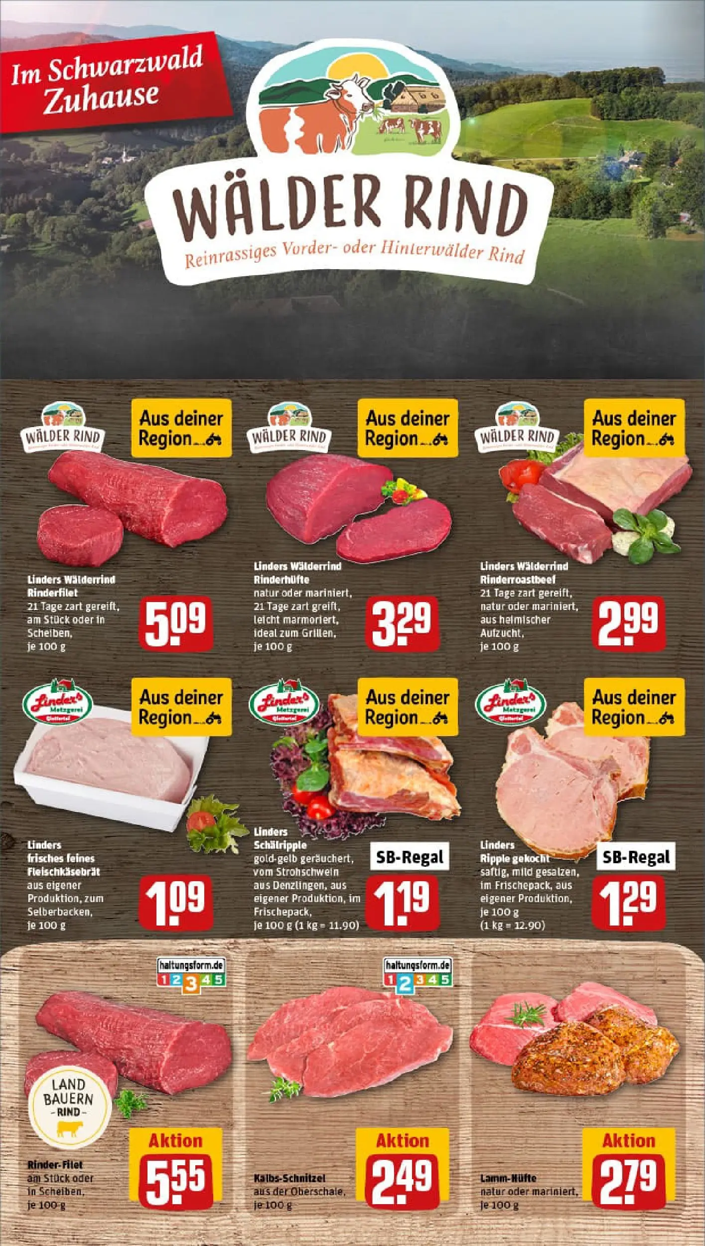 REWE Prospekt ab 13.10.2025 zum Blättern » Angebote | Seite: 8 | Produkte: Rinderfilet