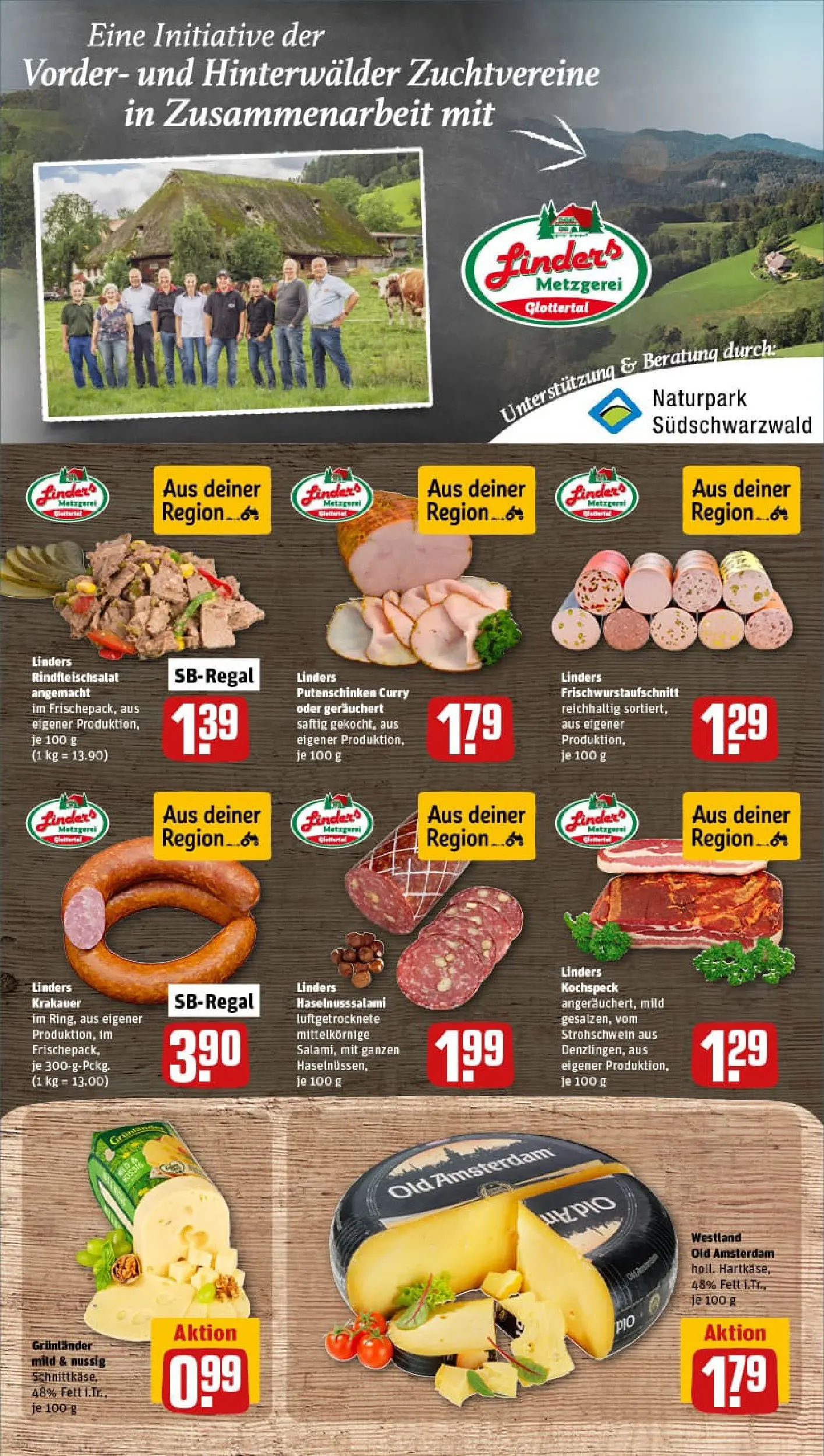 REWE Prospekt ab 13.10.2025 zum Blättern » Angebote | Seite: 9 | Produkte: Grunlander