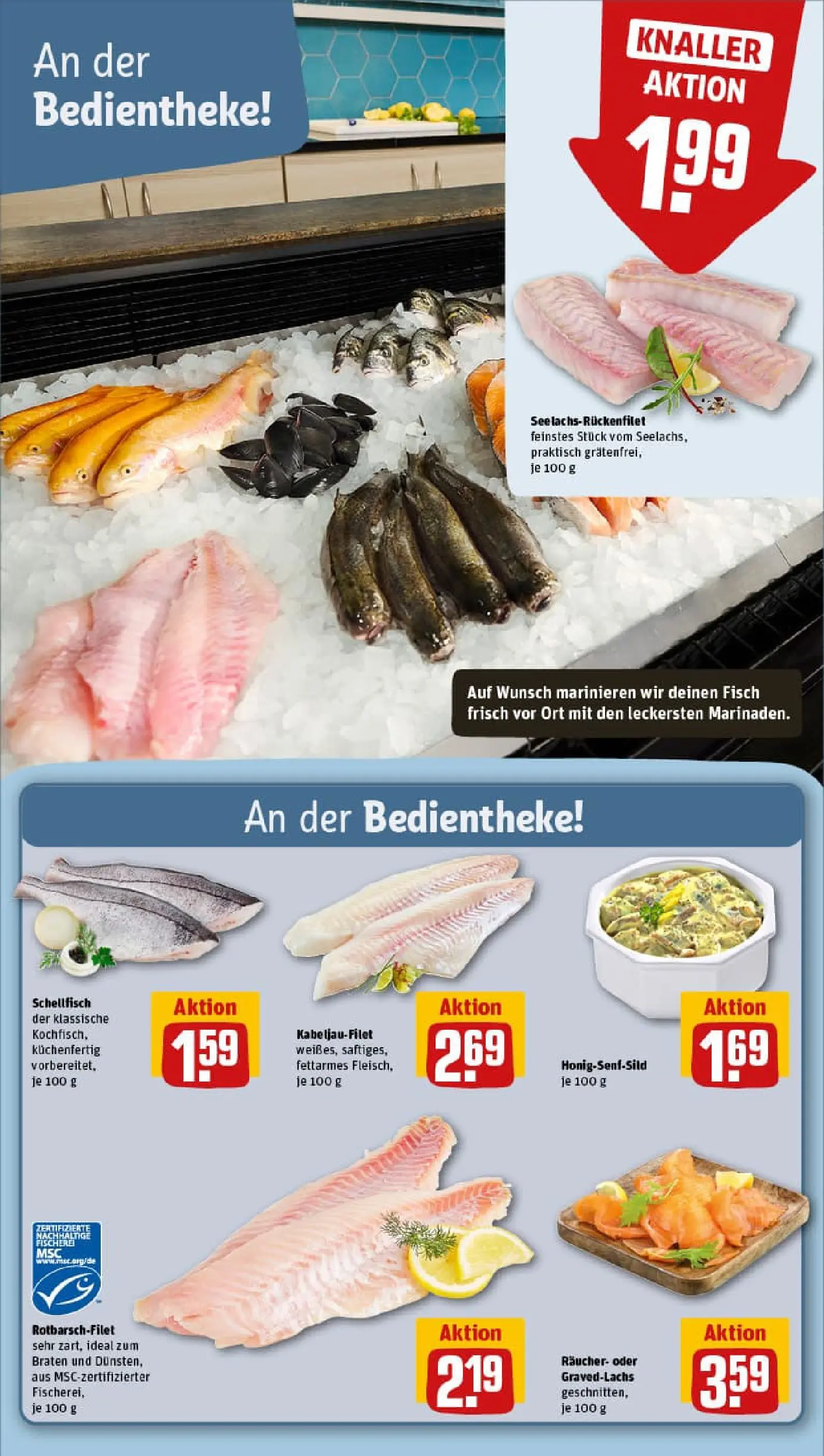REWE Prospekt ab 13.10.2025 zum Blättern » Angebote | Seite: 29 | Produkte: Fisch