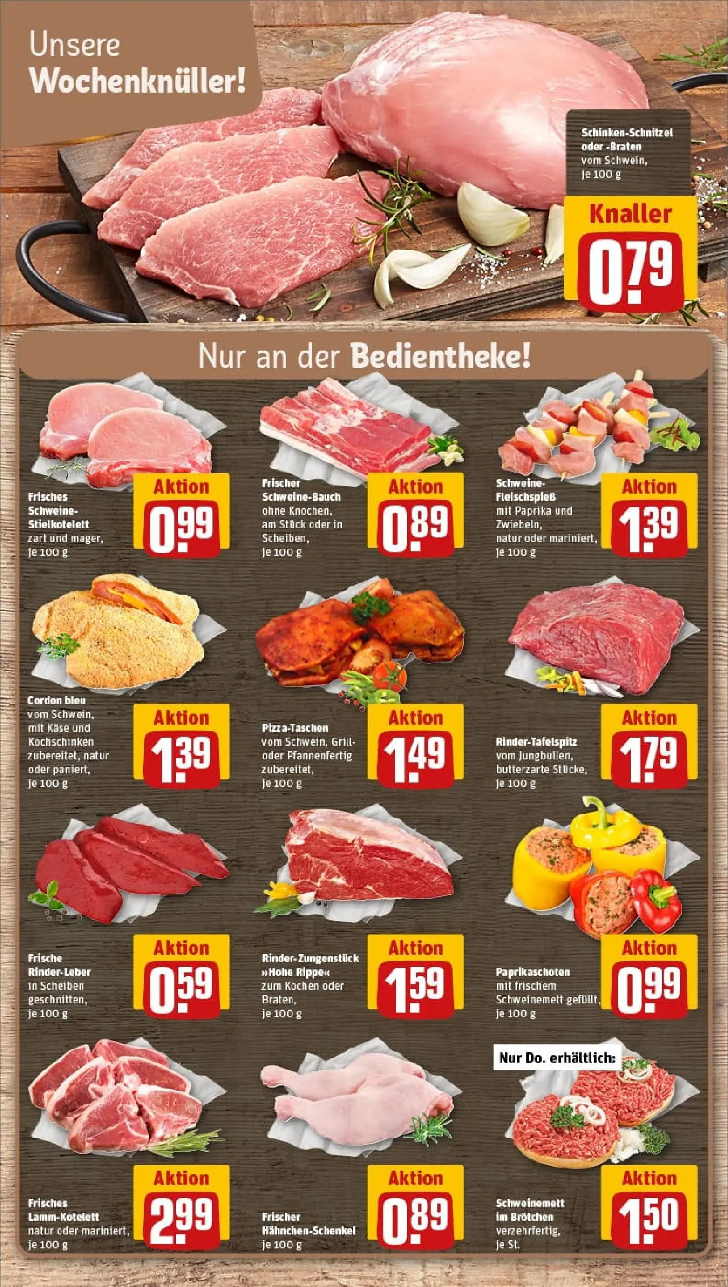 REWE Prospekt ab 13.10.2025 zum Blättern » Angebote | Seite: 10 | Produkte: Rougette ofenkase, Bresso, Salami, Schinken