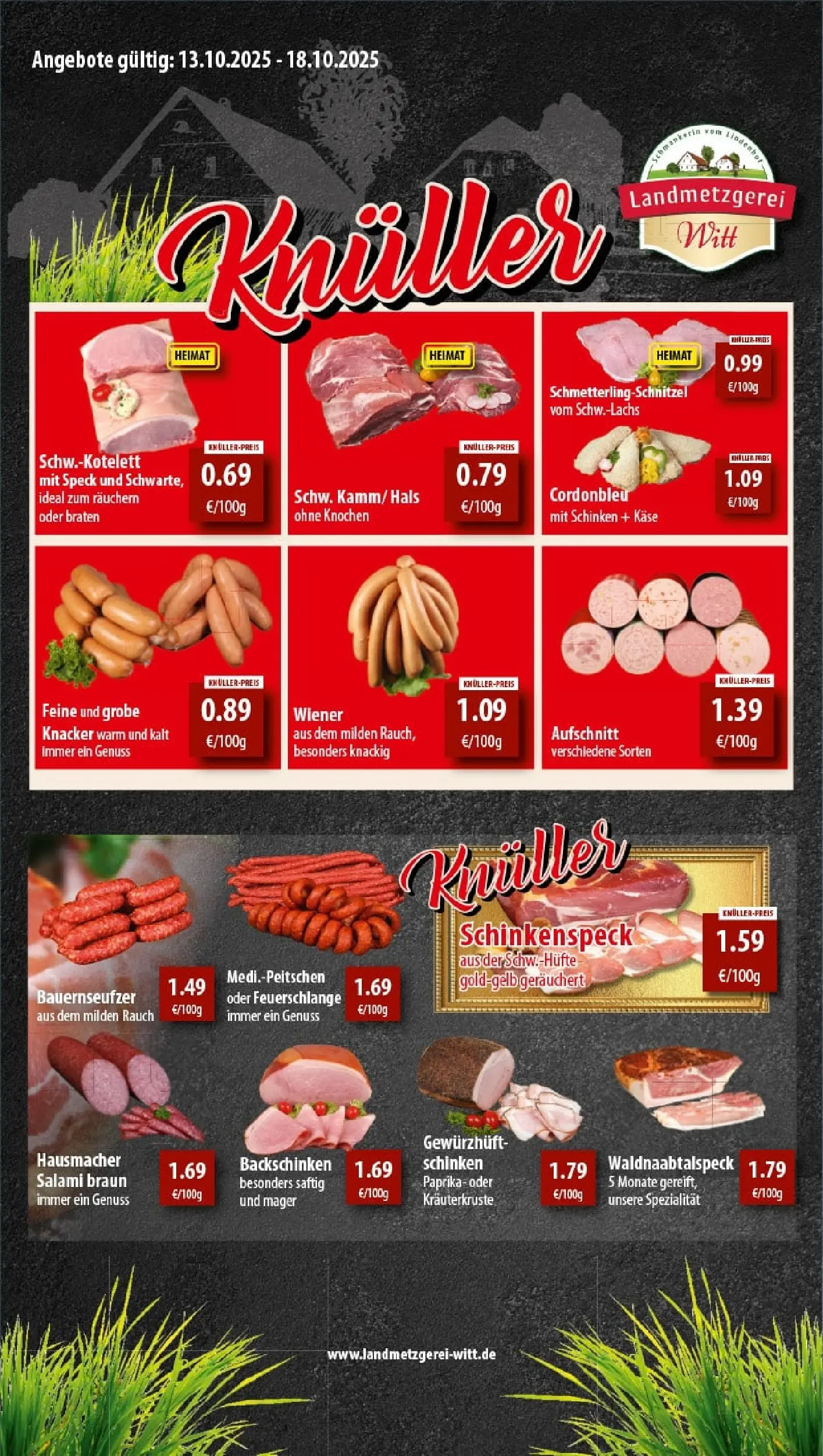 REWE Prospekt ab 13.10.2025 zum Blättern » Angebote | Seite: 10 | Produkte: Philadelphia, Bresso, Salami, Schinken