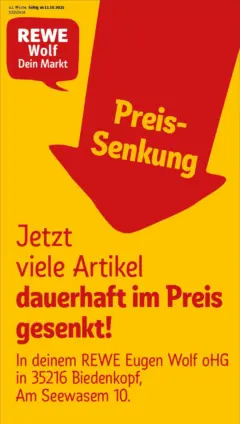 Rewe prospekt Biedenkopf	 ab 13.10.2025 gültig