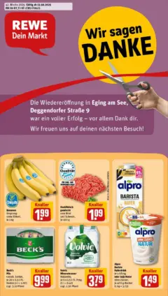 Rewe prospekt Eging Am See	 ab 13.10.2025 gültig