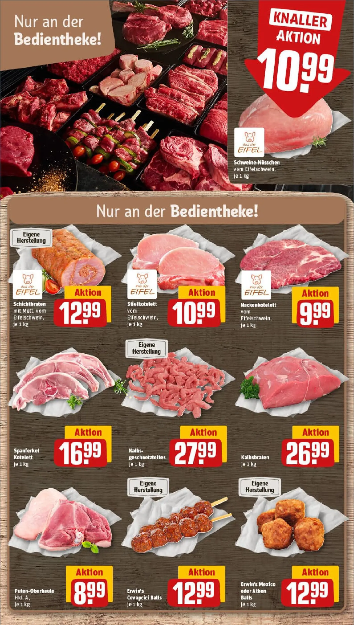 REWE Prospekt ab 13.10.2025 zum Blättern » Angebote | Seite: 8 | Produkte: Cevapcici