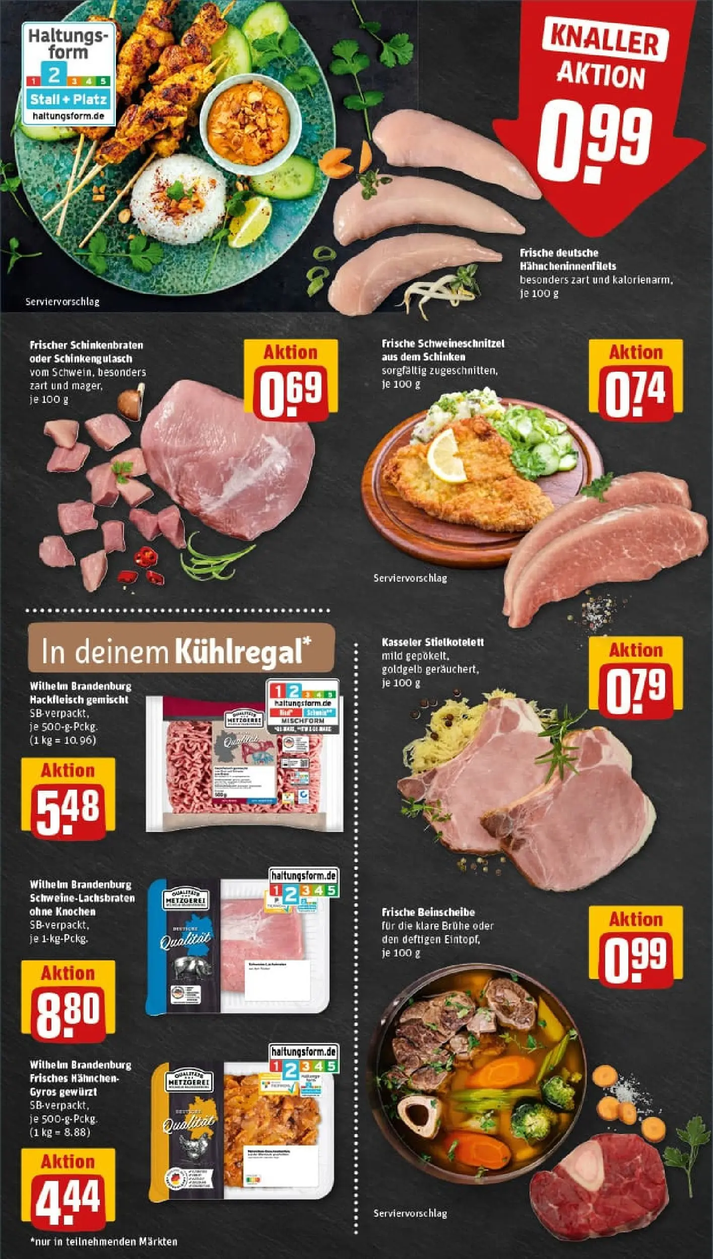 REWE Prospekt ab 13.10.2025 zum Blättern » Angebote | Seite: 8 | Produkte: Pfeffer, Salami, Serrano schinken, Schinken