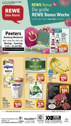 Rewe prospekt Duisburg	 ab 13.10.2025 gültig