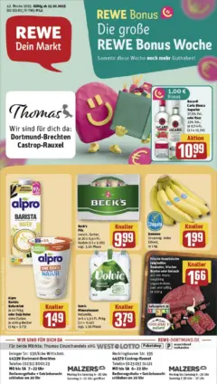 Rewe prospekt Castrop-Rauxel	 ab 13.10.2025 gültig