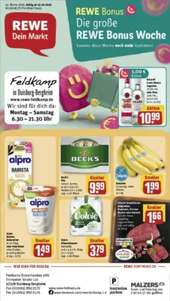 Rewe prospekt Duisburg / Bergheim	 ab 13.10.2025 gültig