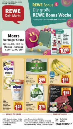 Rewe prospekt Moers	 ab 13.10.2025 gültig