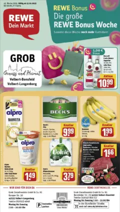 Rewe prospekt Velbert	 ab 13.10.2025 gültig
