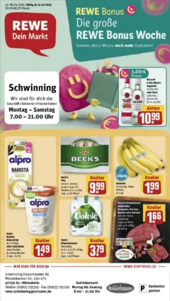 Rewe prospekt Duisburg	 ab 13.10.2025 gültig
