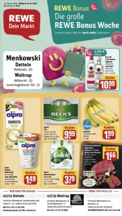 Rewe prospekt Datteln	 ab 13.10.2025 gültig