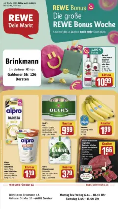 Rewe prospekt Dorsten	 ab 13.10.2025 gültig