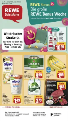 Rewe prospekt Dortmund	 ab 13.10.2025 gültig