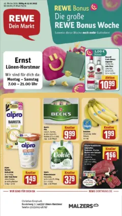 Rewe prospekt Lünen	 ab 13.10.2025 gültig