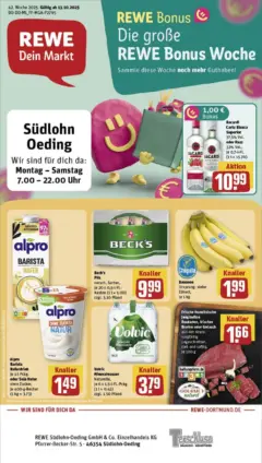 Rewe prospekt Südlohn	 ab 13.10.2025 gültig
