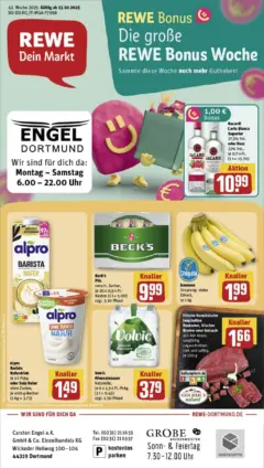 Rewe prospekt Dortmund	 ab 13.10.2025 gültig