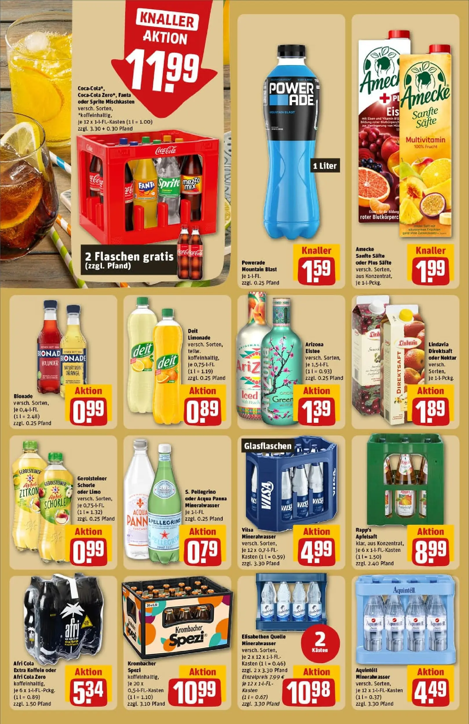 REWE Prospekt ab 13.10.2025 zum Blättern » Angebote | Seite: 18 | Produkte: Cola, Rum, Limoncello, Gin