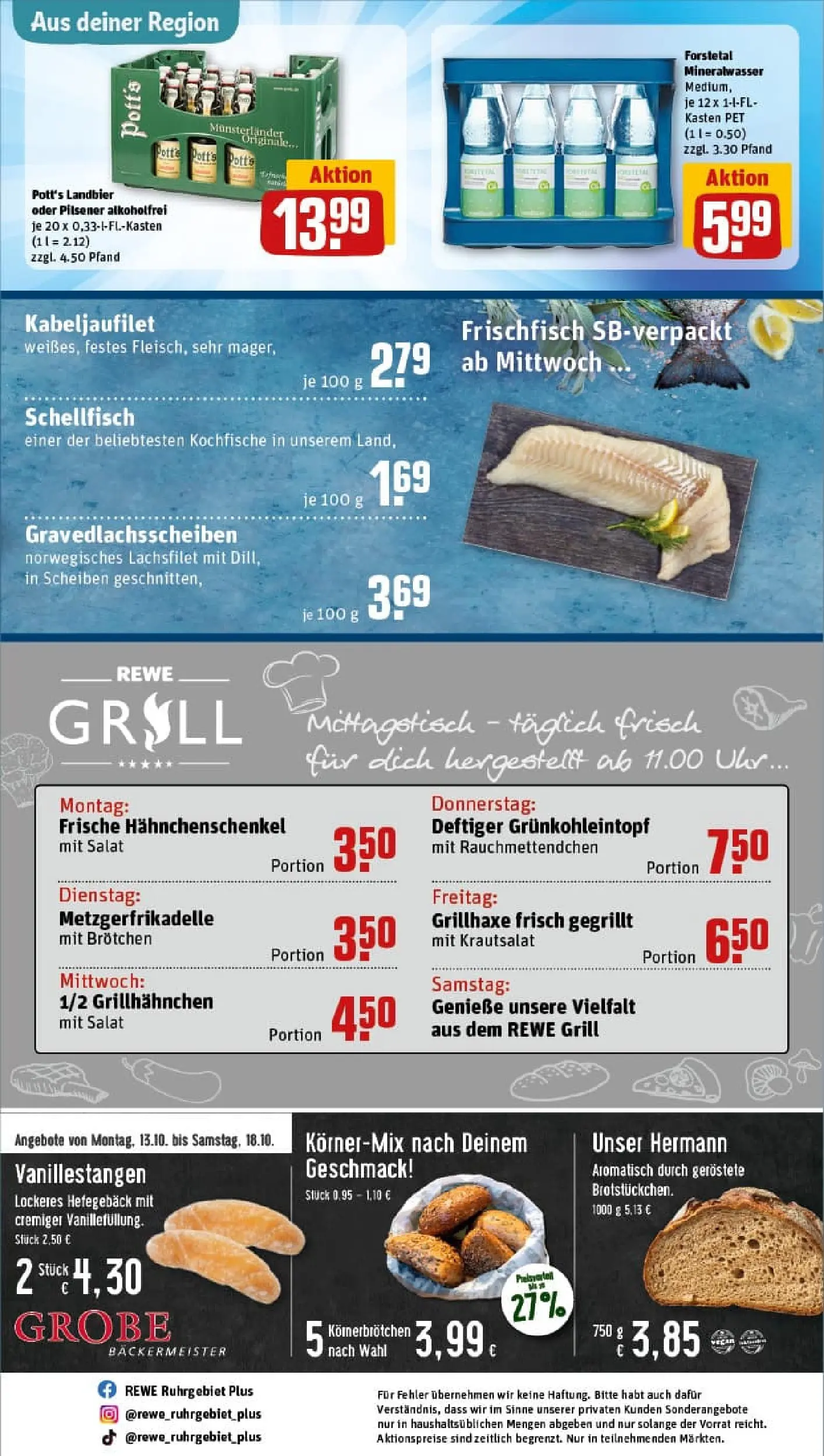 REWE Prospekt ab 13.10.2025 zum Blättern » Angebote | Seite: 29