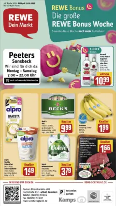 Rewe prospekt Sonsbeck	 ab 13.10.2025 gültig