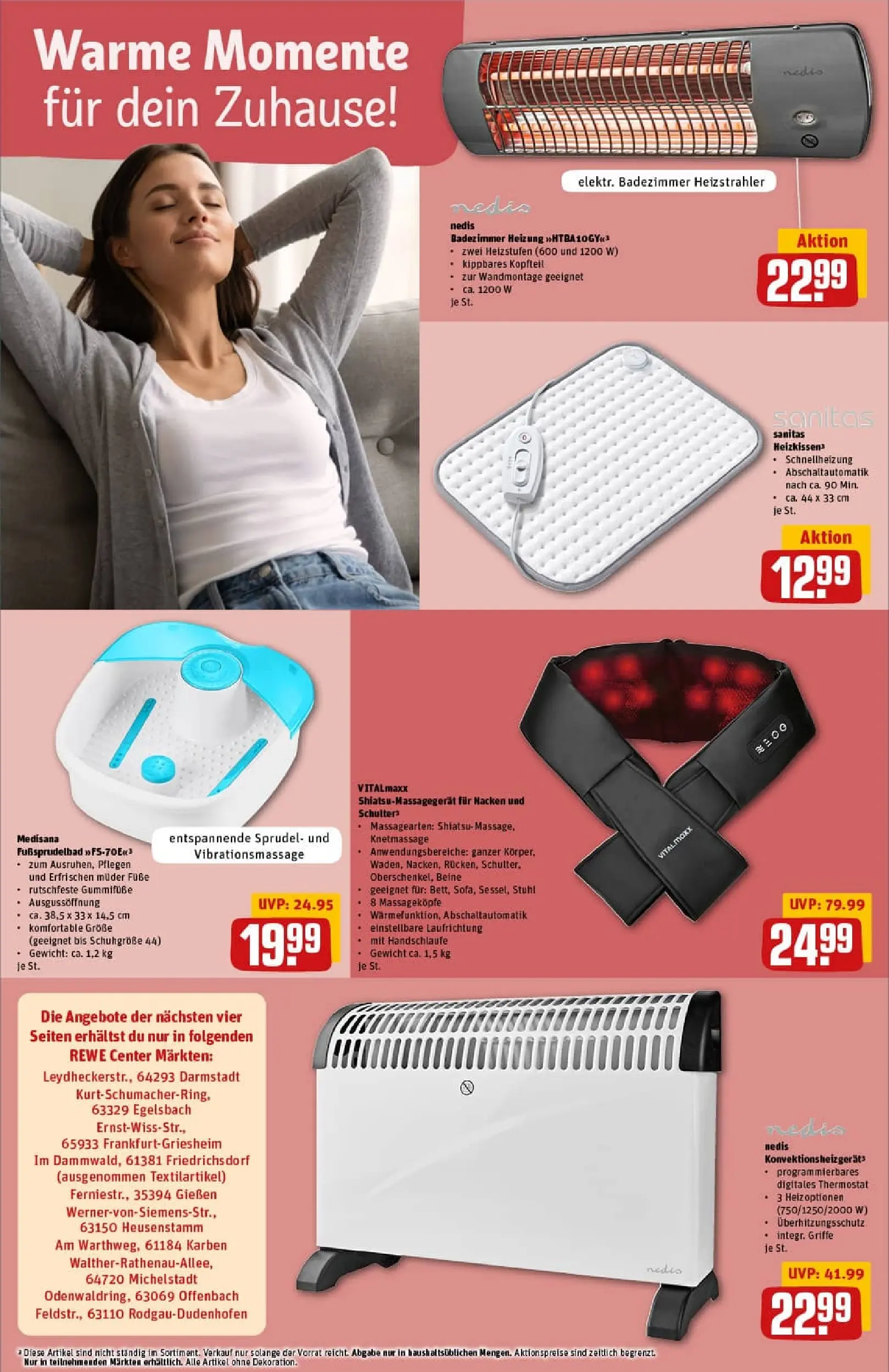 REWE Prospekt ab 13.10.2025 zum Blättern » Angebote | Seite: 34 | Produkte: Philips, Rasierer, Dusche, Kleiderbügel