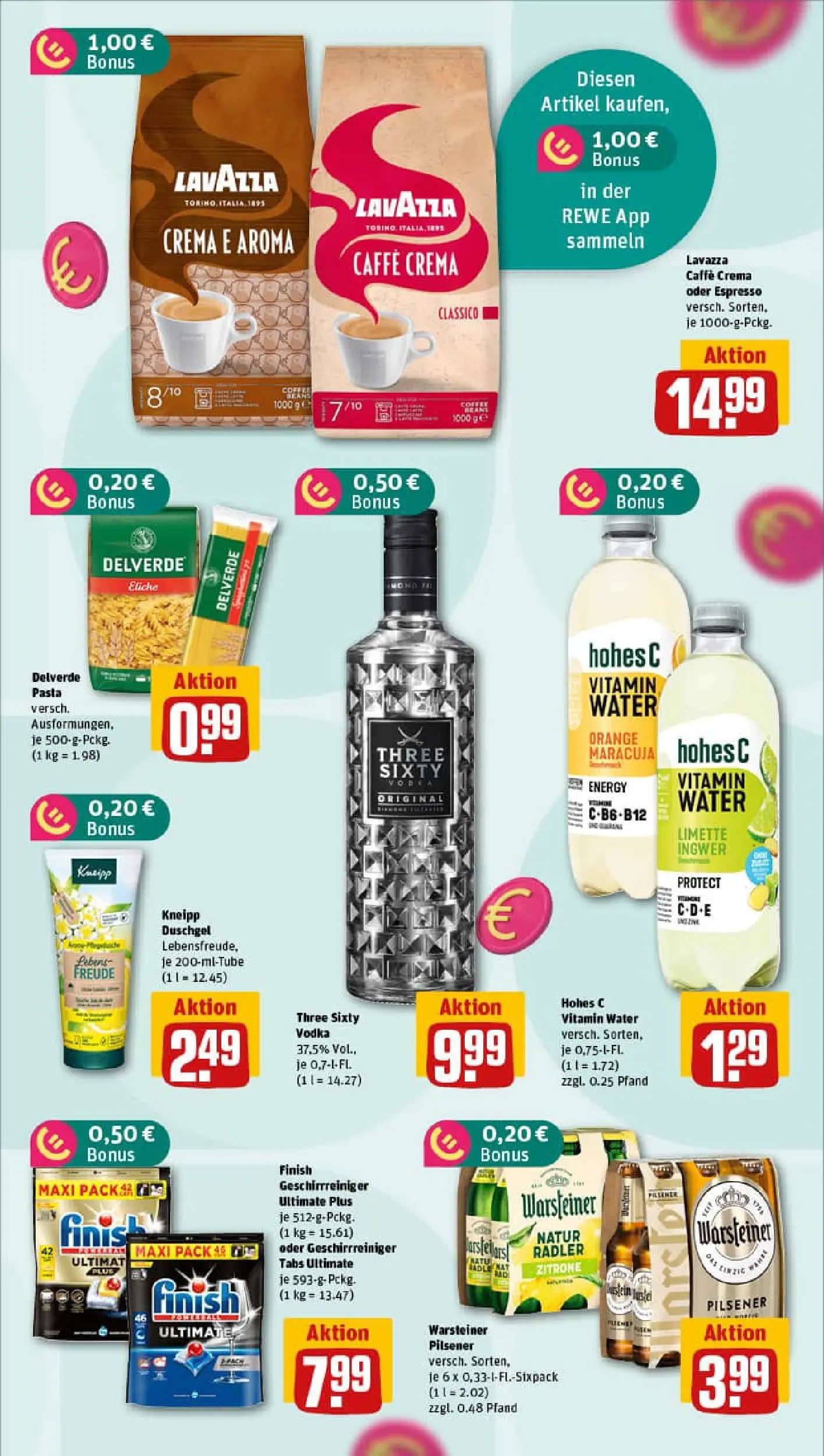 REWE Prospekt ab 13.10.2025 zum Blättern » Angebote | Seite: 5 | Produkte: Energy, Warsteiner, Limette, Vodka