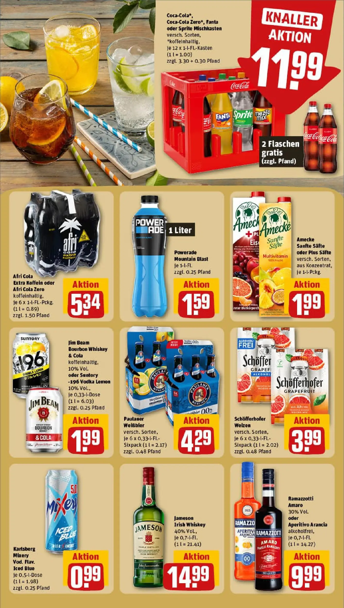 REWE Prospekt ab 13.10.2025 zum Blättern » Angebote | Seite: 11 | Produkte: Cola, Bier, Ramazzotti, Paulaner