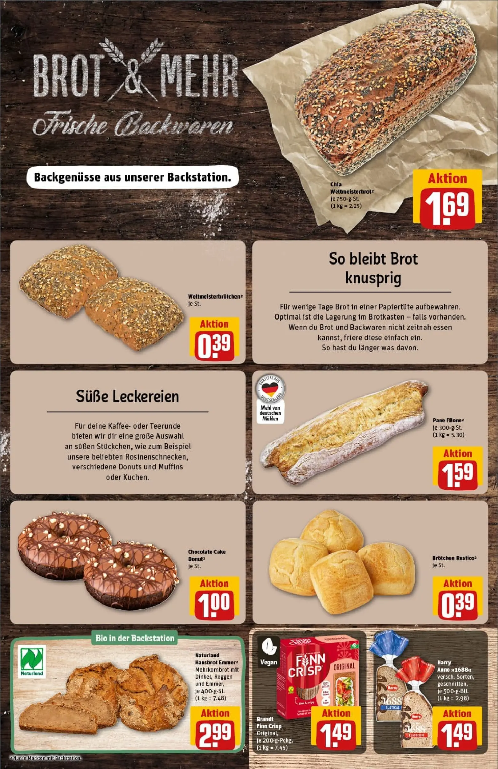 REWE Prospekt ab 13.10.2025 zum Blättern » Angebote | Seite: 13 | Produkte: Hahnchen, Philadelphia, Rougette ofenkase, Bresso