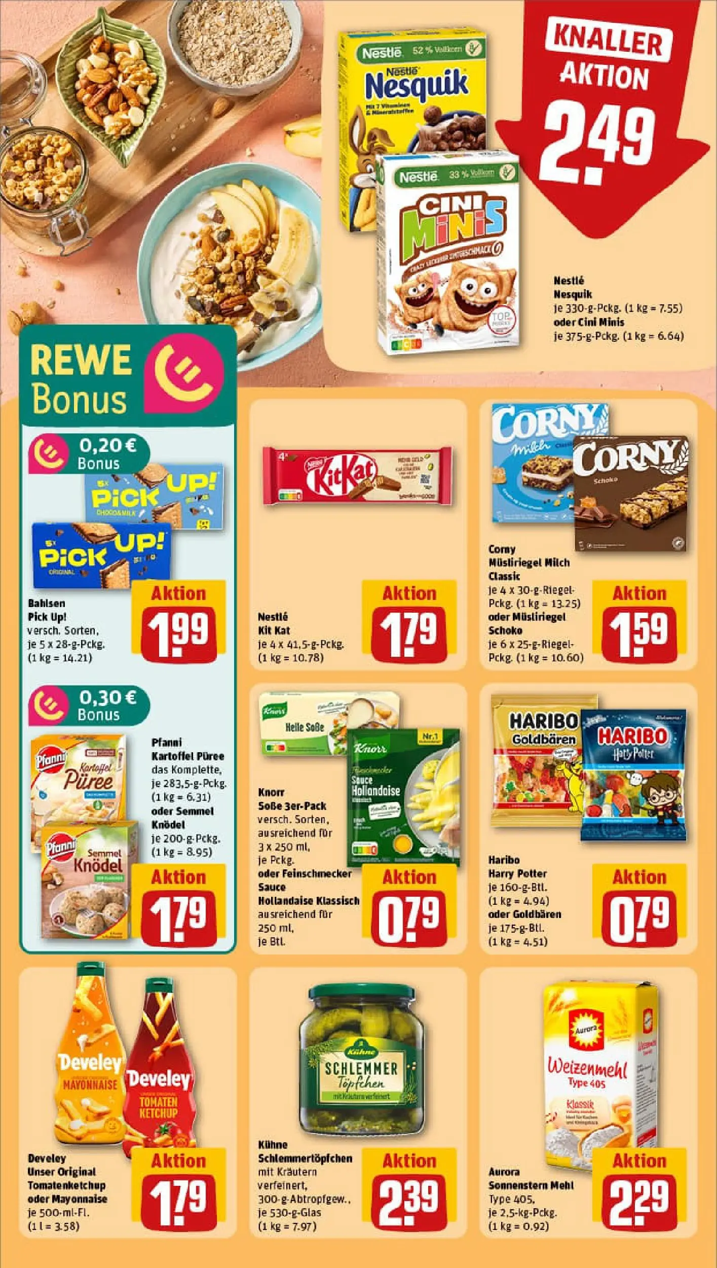 REWE Prospekt ab 13.10.2025 zum Blättern » Angebote | Seite: 16 | Produkte: Haribo, Tomaten, Soße, Ketchup