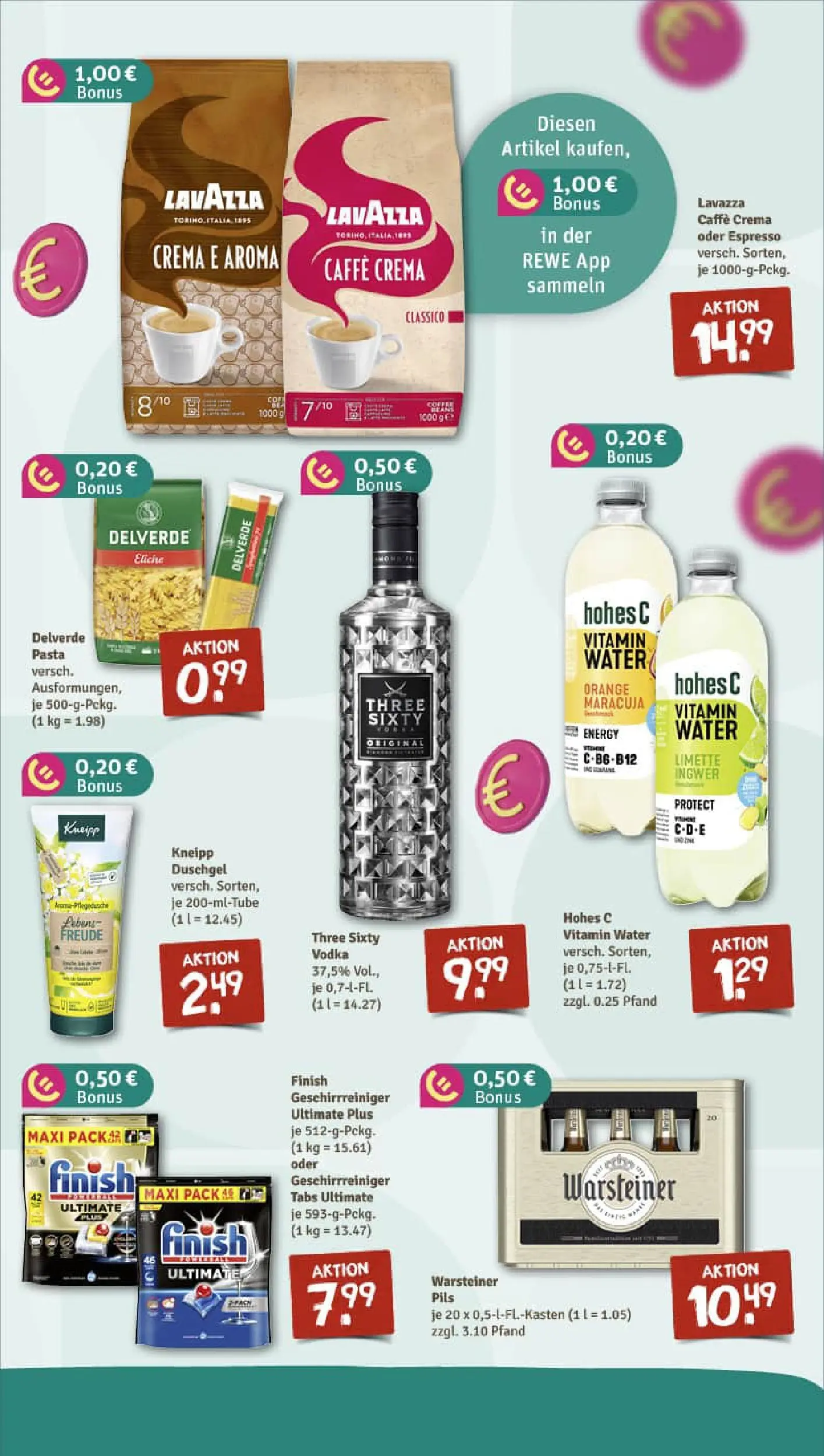 REWE Prospekt ab 13.10.2025 zum Blättern » Angebote | Seite: 5 | Produkte: Lavazza, Energy, Pils, Duschgel