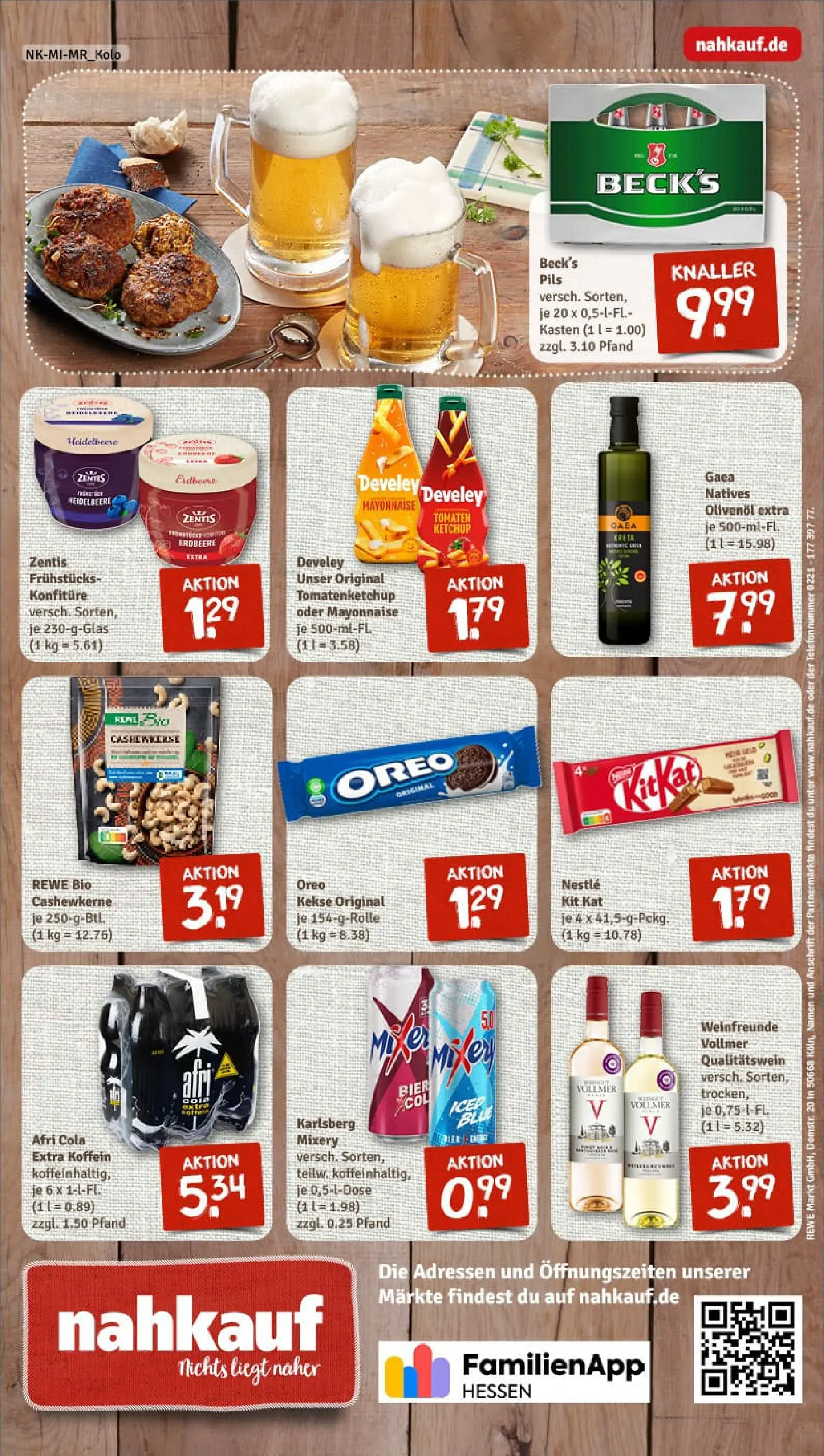 REWE Prospekt ab 13.10.2025 zum Blättern » Angebote | Seite: 8 | Produkte: Tomaten, Mayonnaise, Kekse, Telefon