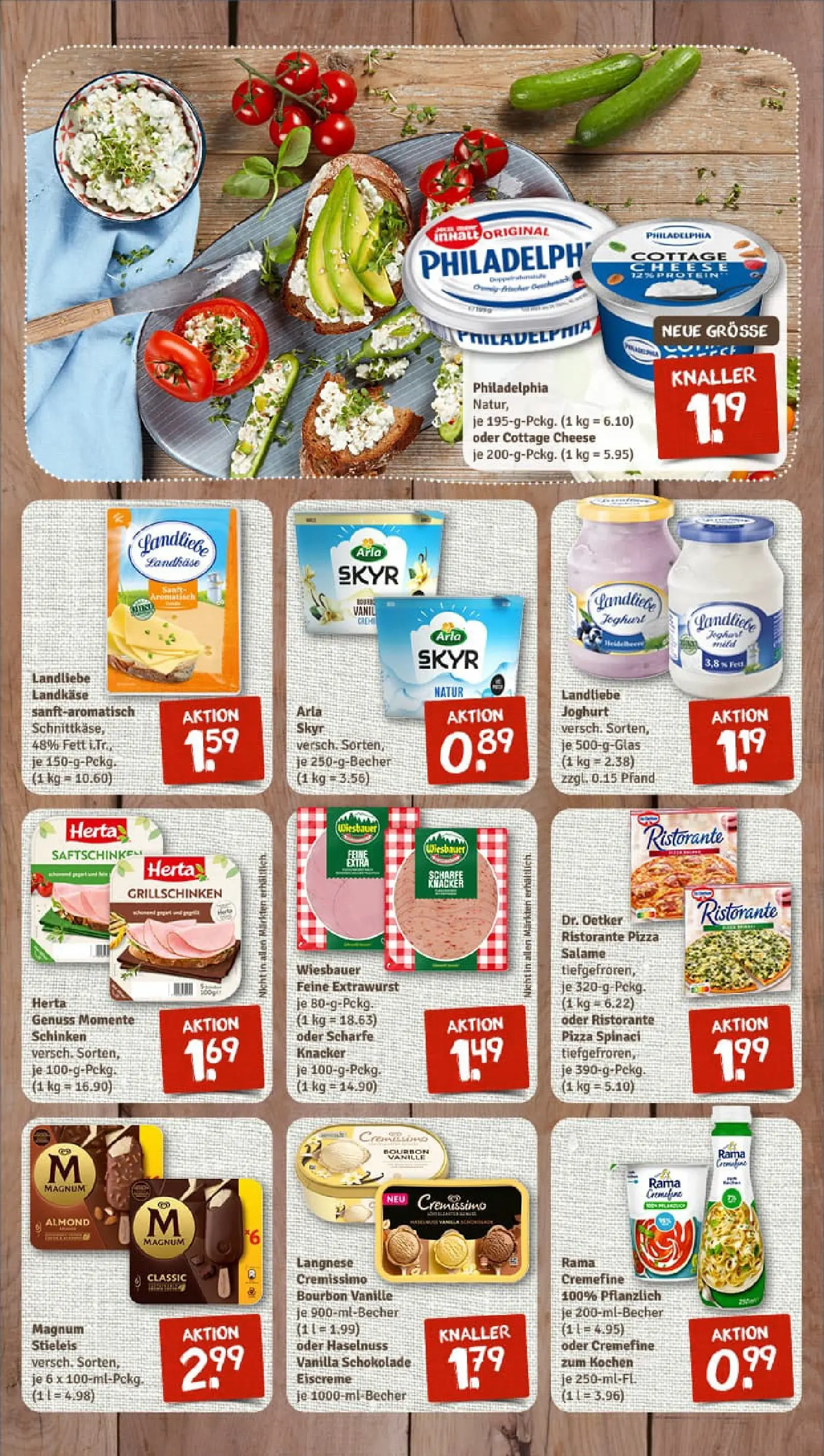REWE Prospekt ab 13.10.2025 zum Blättern » Angebote | Seite: 7 | Produkte: Joghurt, Schokolade, Eiscreme, Skyr