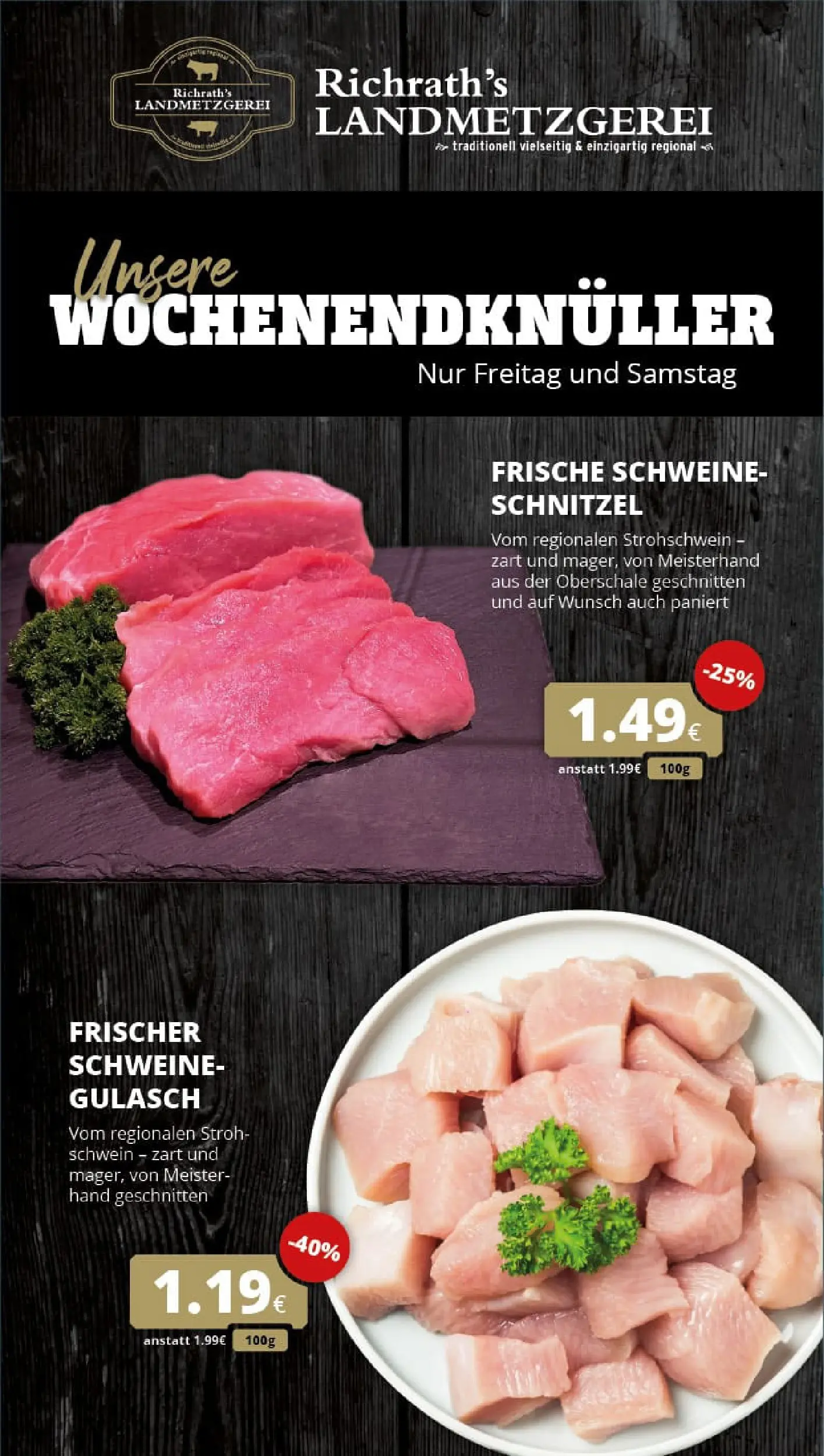 REWE Prospekt ab 13.10.2025 zum Blättern » Angebote | Seite: 15 | Produkte: Schnitzel, Gulasch