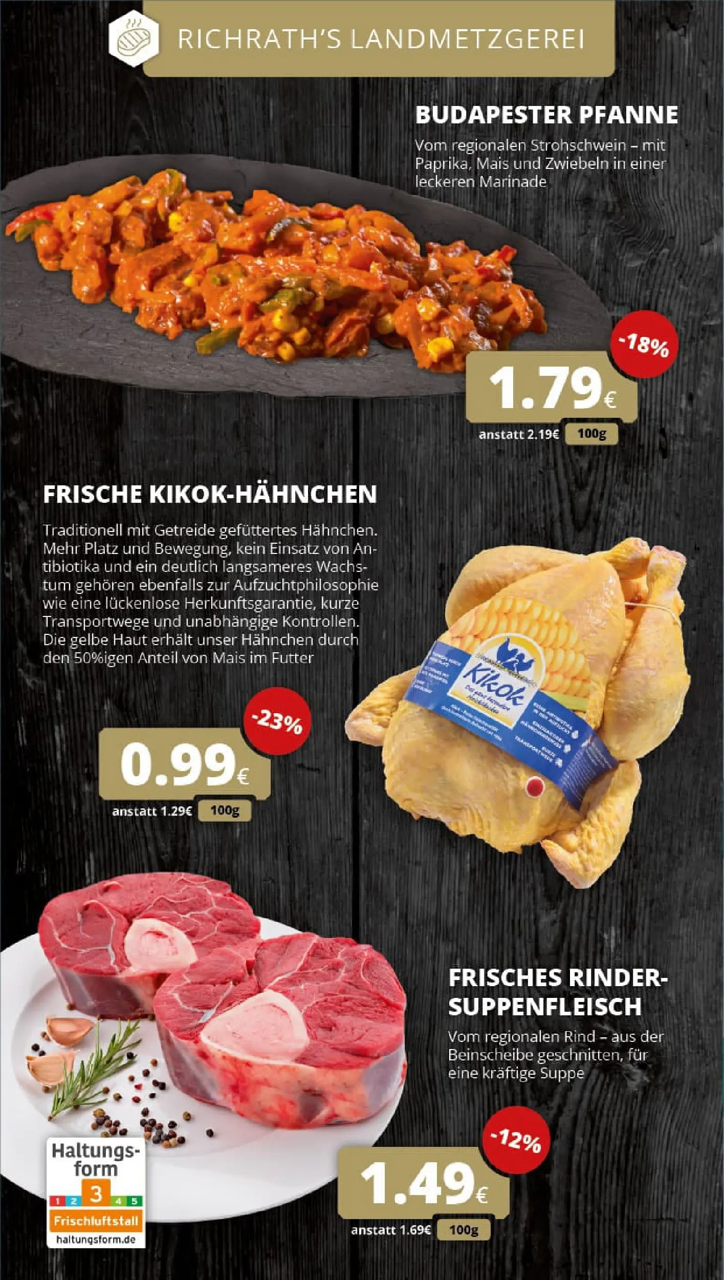 REWE Prospekt ab 13.10.2025 zum Blättern » Angebote | Seite: 16 | Produkte: Hahnchen, Zwiebeln, Suppenfleisch, Getreide