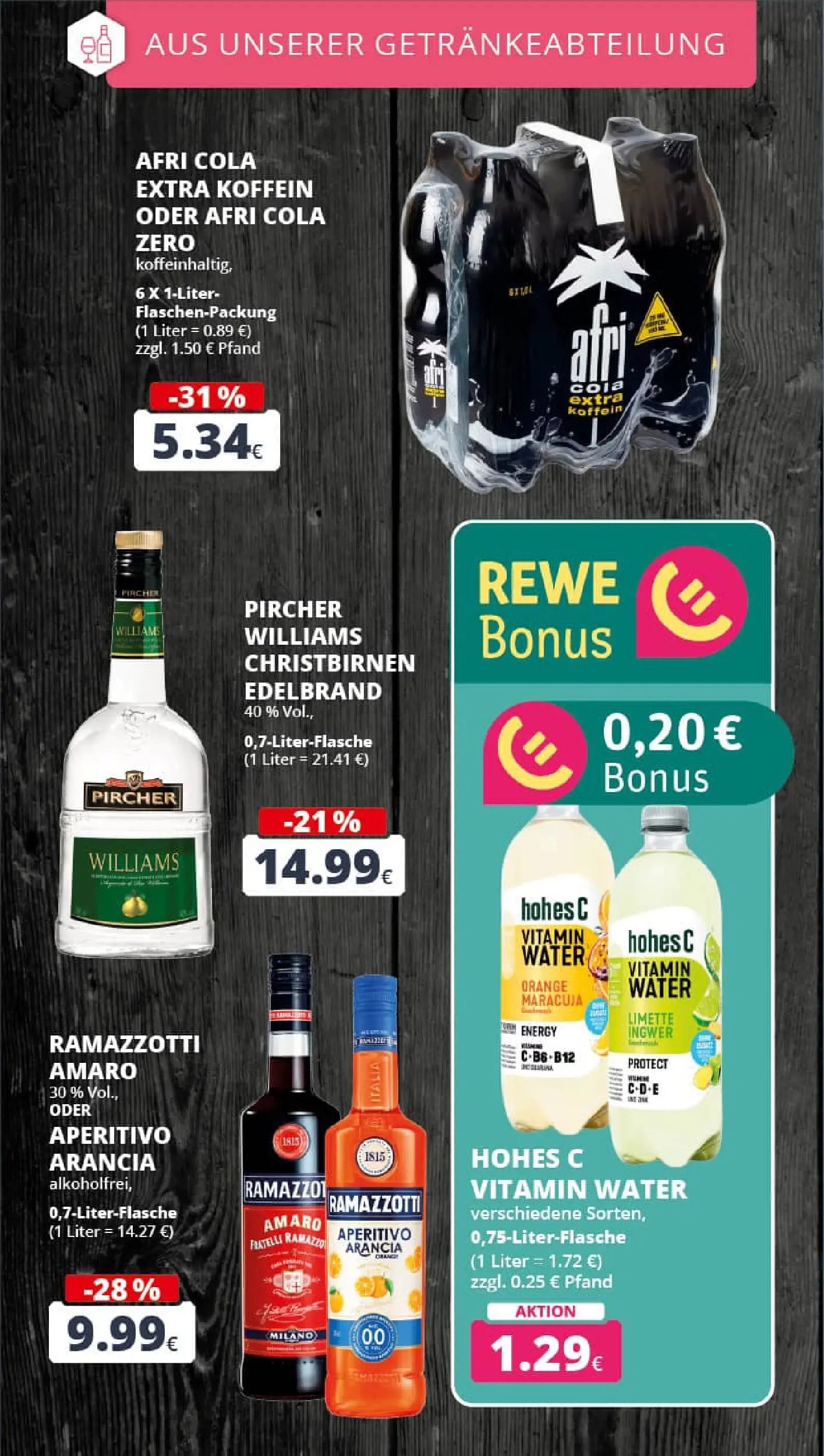 REWE Prospekt ab 13.10.2025 zum Blättern » Angebote | Seite: 24 | Produkte: Cola, Energy, Limette, Ramazzotti