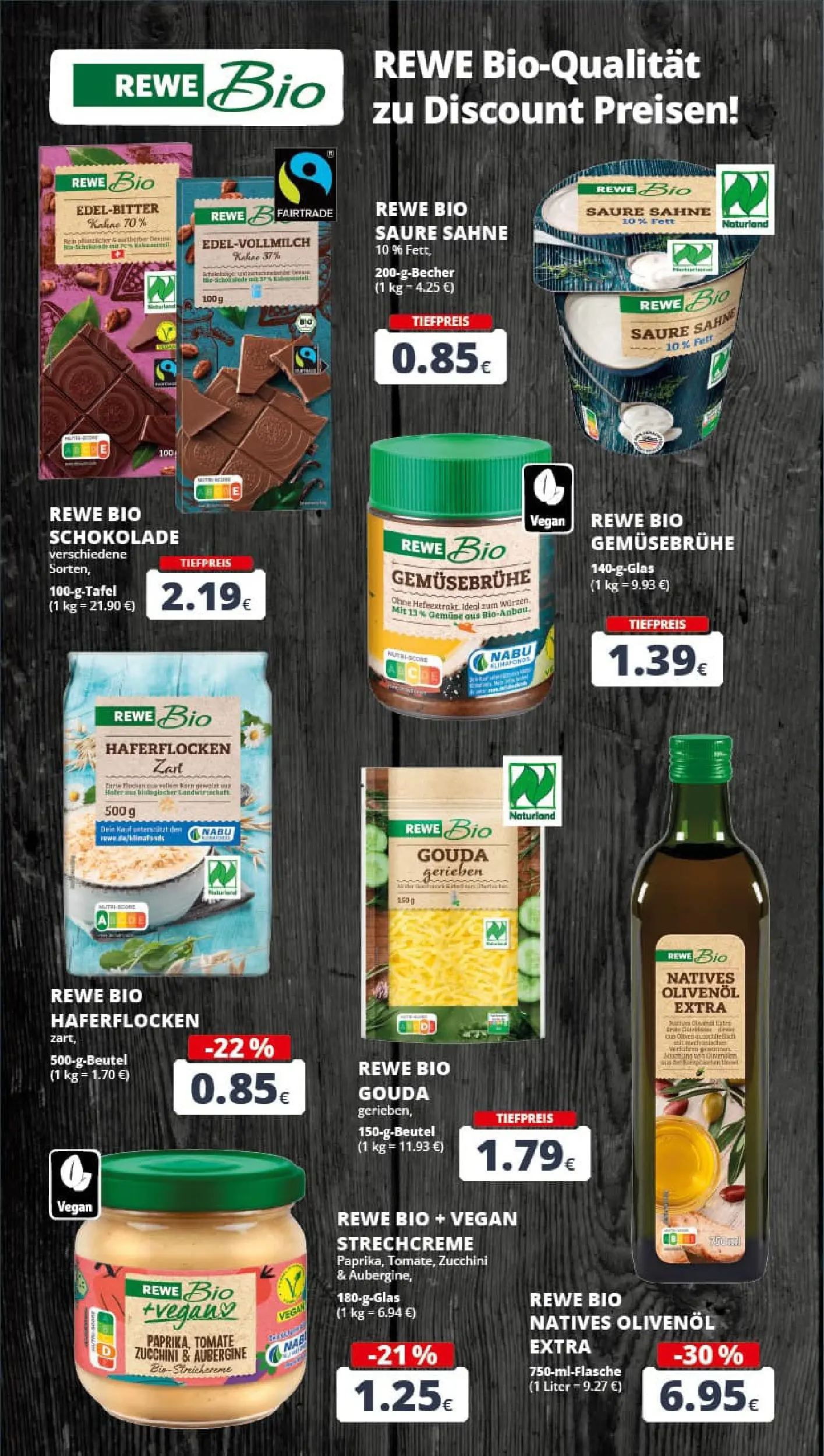 REWE Prospekt ab 13.10.2025 zum Blättern » Angebote | Seite: 25 | Produkte: Schokolade, Gouda, Olivenol, Gemüse