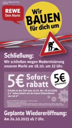 Rewe prospekt Chemnitz / Altendorf	 ab 13.10.2025 gültig