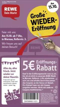 Rewe prospekt Murnau	 ab 13.10.2025 gültig