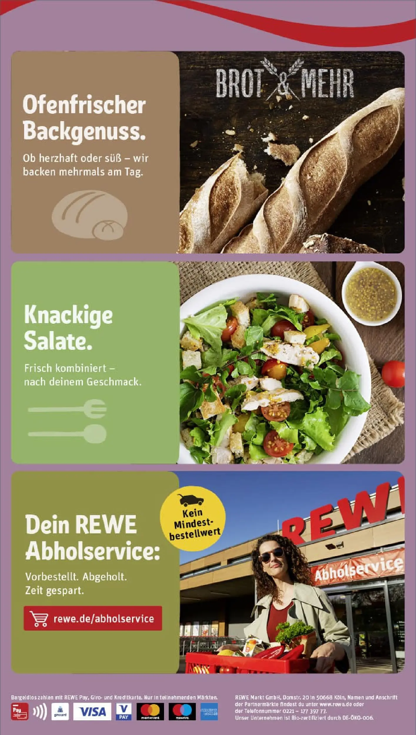 REWE Prospekt ab 13.10.2025 zum Blättern » Angebote | Seite: 4 | Produkte: Brot