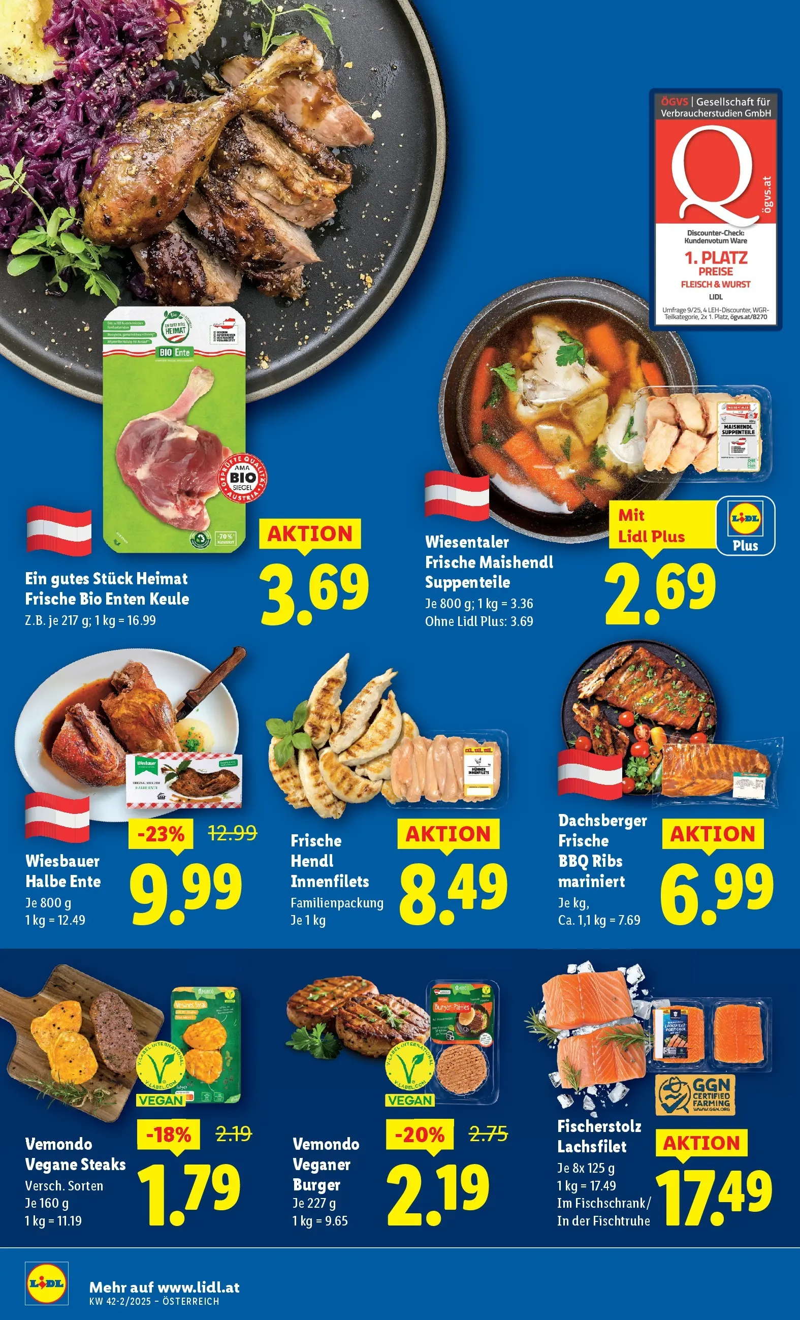 Lidl - Lidl: Flugblatt in deiner Nähe ab 15.10.2025 - Angebote ab donnerstag | Seite: 8 | Produkte: Wurst