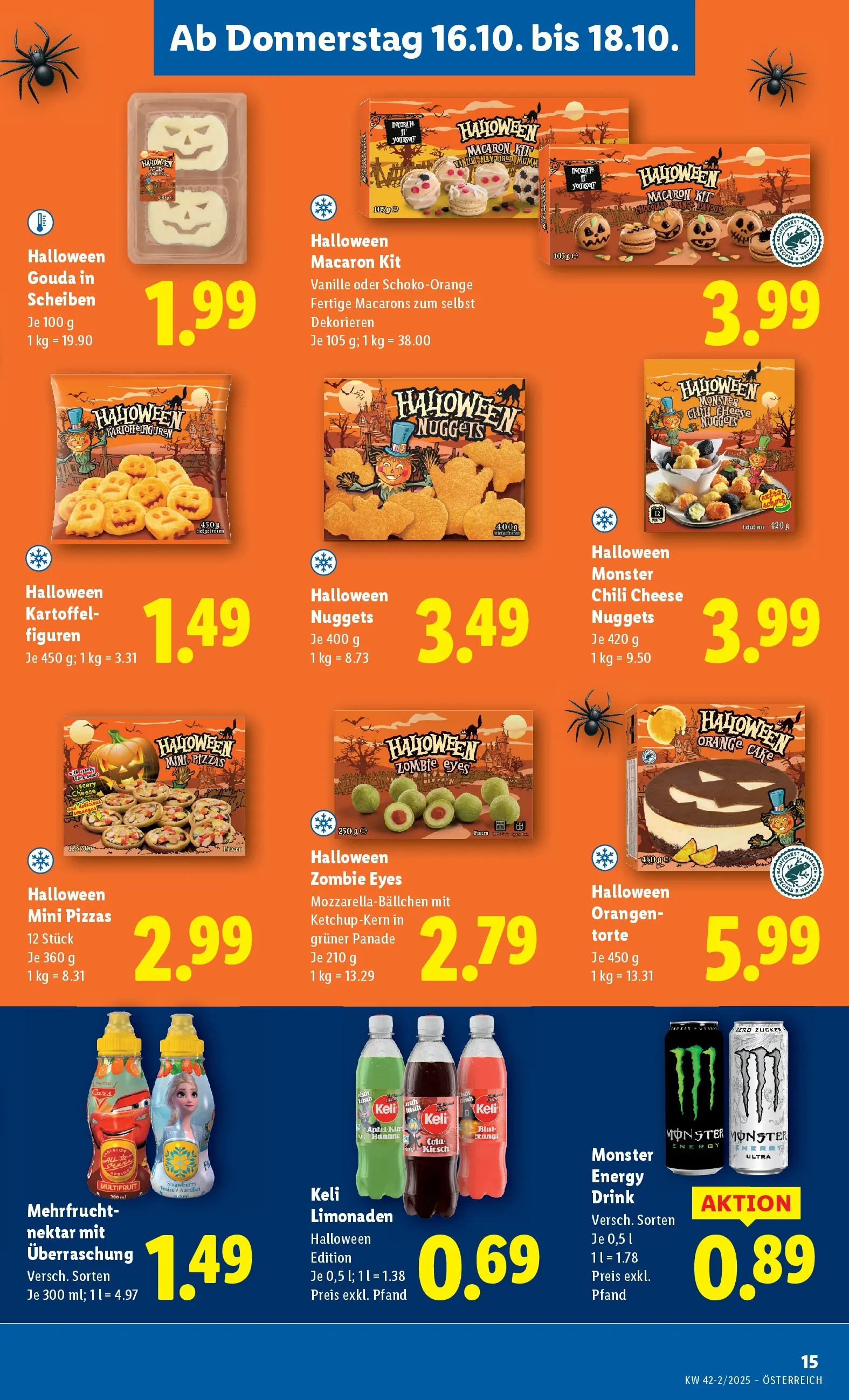 Lidl - Lidl: Flugblatt in deiner Nähe ab 15.10.2025 - Angebote ab donnerstag | Seite: 19 | Produkte: Zucker, Chili, Orangen