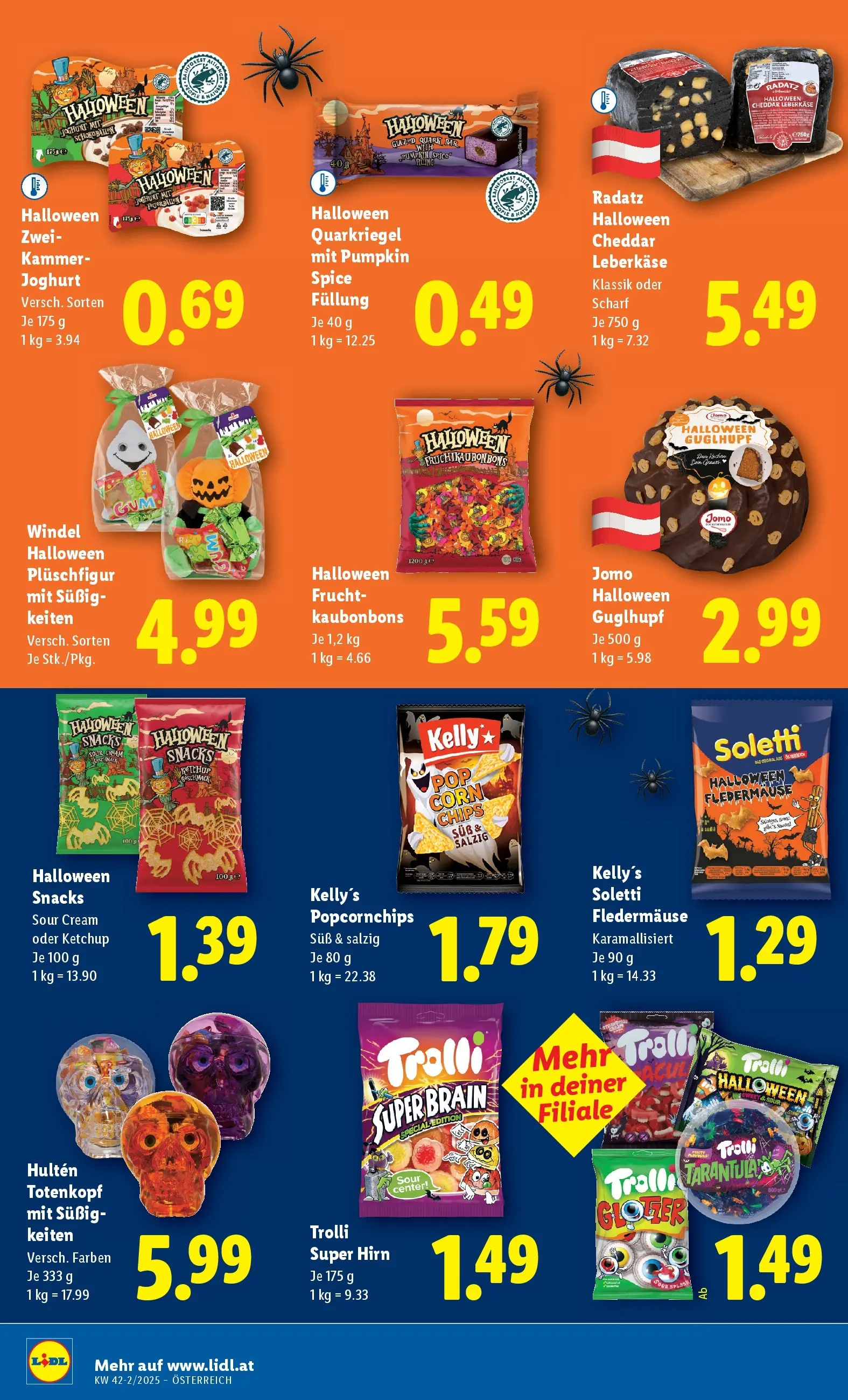 Lidl - Lidl: Flugblatt in deiner Nähe ab 15.10.2025 - Angebote ab donnerstag | Seite: 20 | Produkte: Chips, Ketchup, Joghurt
