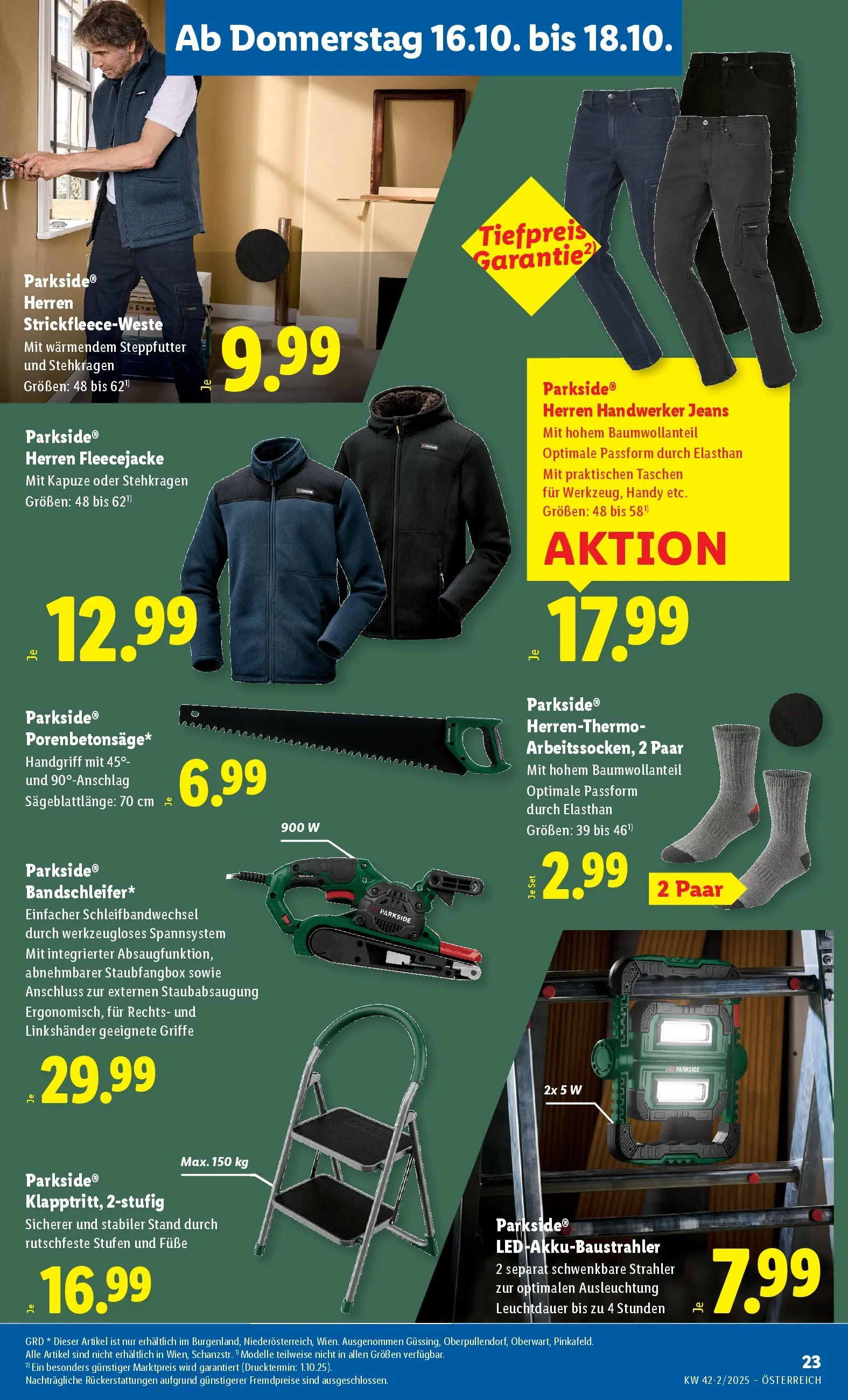Lidl - Lidl: Flugblatt in deiner Nähe ab 15.10.2025 - Angebote ab donnerstag | Seite: 27 | Produkte: Jeans