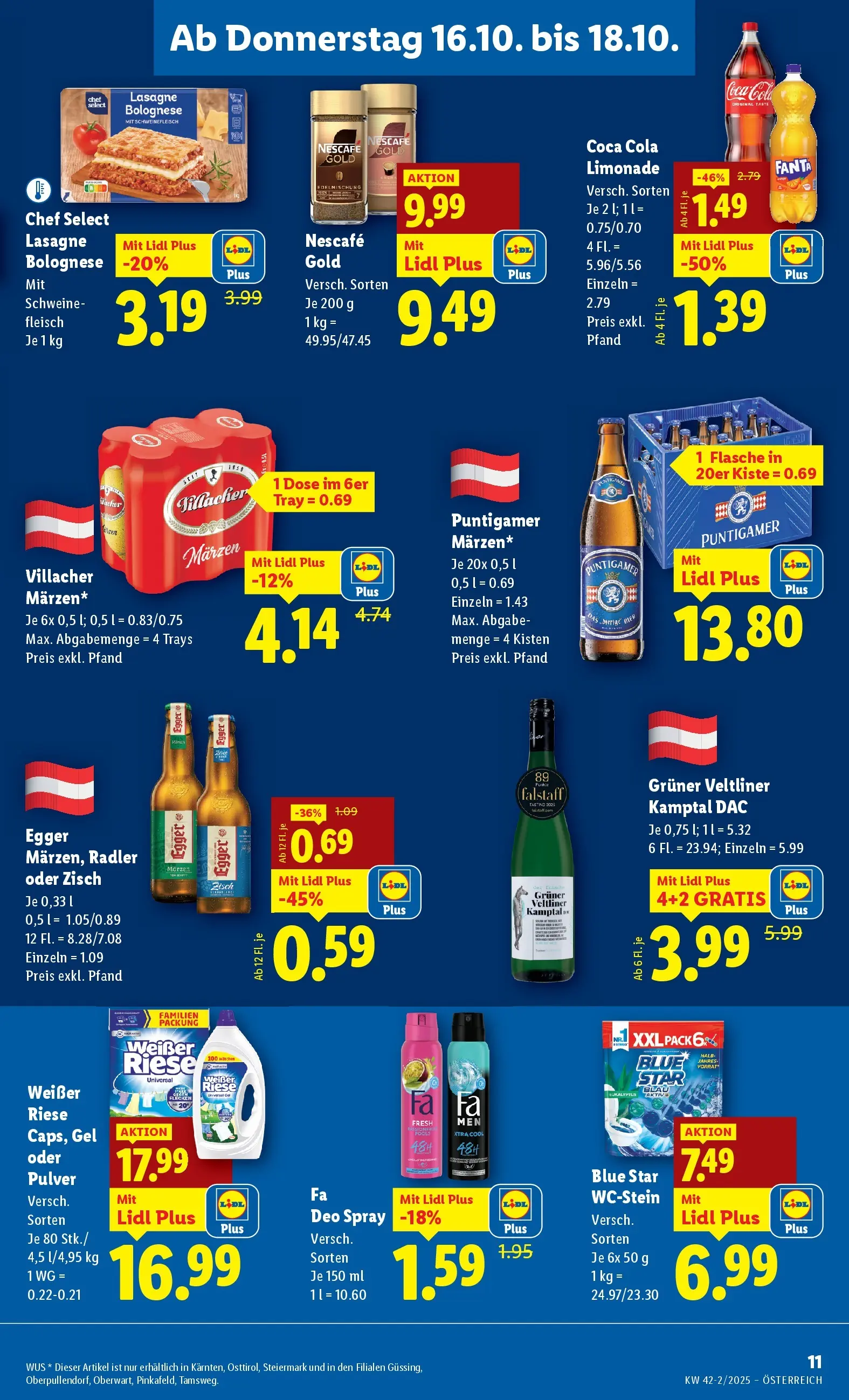 Lidl - Lidl: Flugblatt in deiner Nähe ab 15.10.2025 - Angebote ab donnerstag | Seite: 15 | Produkte: Schweinefleisch