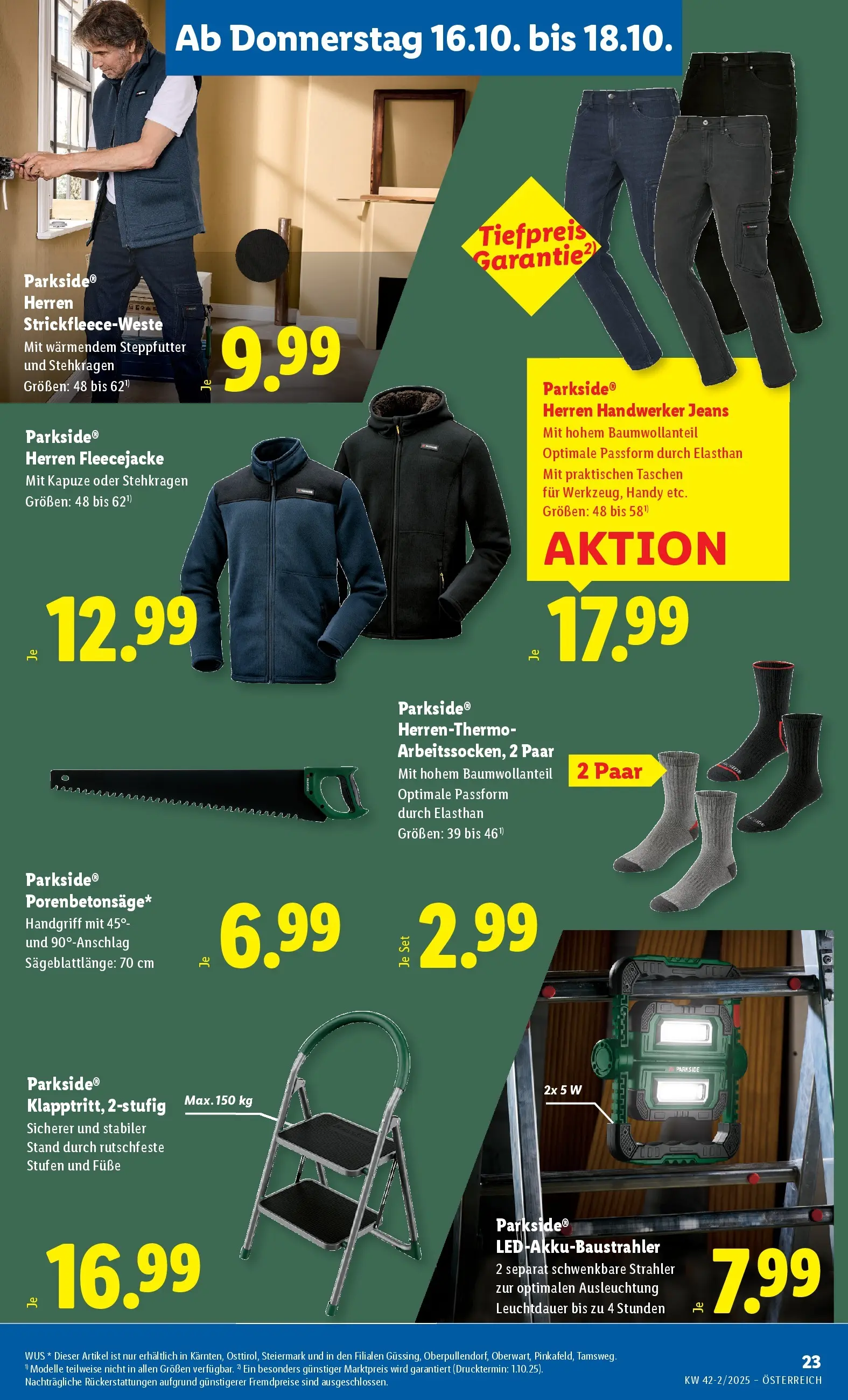 Lidl - Lidl: Flugblatt in deiner Nähe ab 15.10.2025 - Angebote ab donnerstag | Seite: 27 | Produkte: Jeans